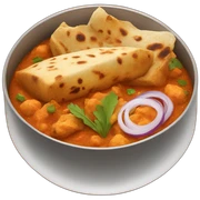 Indian food sticker