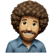Bob Ross  sticker