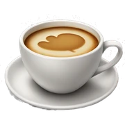 Cup of coffee sticker