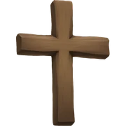 Cross sticker