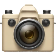 Camera beige sticker