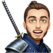 Warrior Samurai sticker