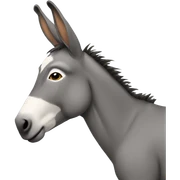 Donkey sticker