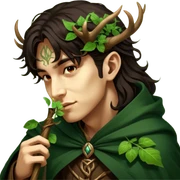 Forest Wizard sticker
