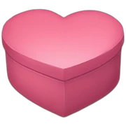 heart shaped box sticker
