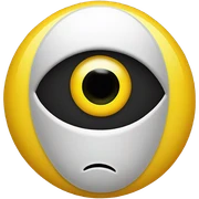 side eye emoji sticker