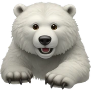 Winkender Eisbär  sticker