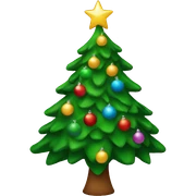 Christmas tree  sticker