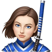 Steadfast Samurai sticker