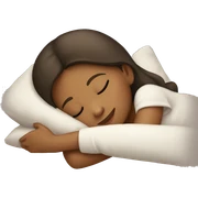 girl sleeping sticker