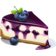 Blueberry Cheesecake  sticker