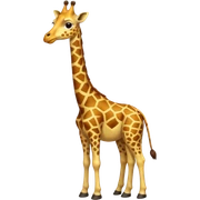 Giraffe sticker