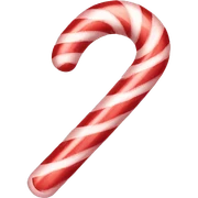 candy cane sticker