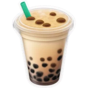 Bubble tea sticker