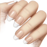 French nails  sticker