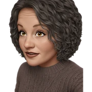 girl in cozy sweater sticker