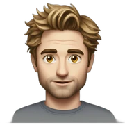 robert pattinson sticker