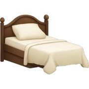 Cute bed sticker