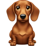Wiener dog  sticker