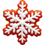Strawberry Snowflake Crisp sticker