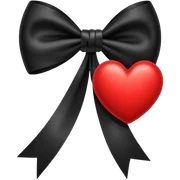 ❤️🎀🖤 sticker