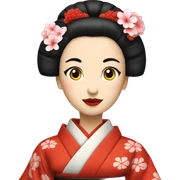 Geisha sticker