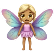 fairy wings sticker