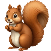 Squirrel sticker