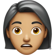 Angry woman sticker