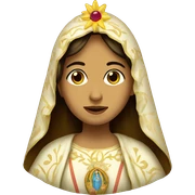 De la virgen sticker