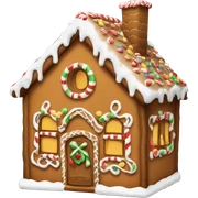 gingerbread house sticker