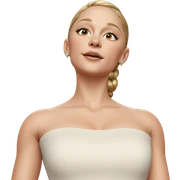 girl in dress with earrings sticker