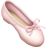 Pale pink ballet shoes sticker