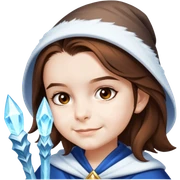 Frost wizard sticker