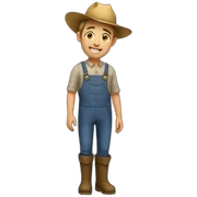 Farmer sticker