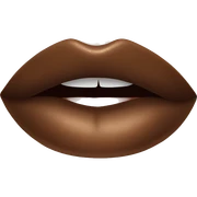 a brown lipgloss sticker