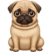 Pug sticker