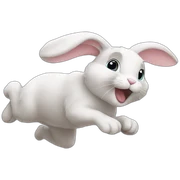 Bunny jump sticker