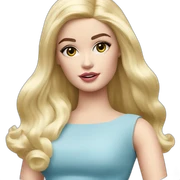Barbie Ferreira blond sticker