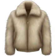 fur jacket sticker