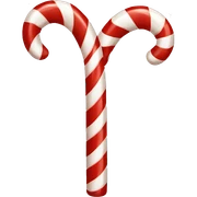 candy cane sticker