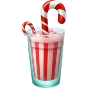 Candy cane drink  sticker