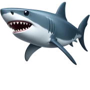 Shark sticker