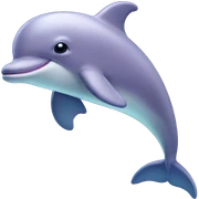 Pink dolphin  sticker