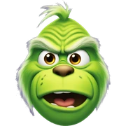 Grinch sticker