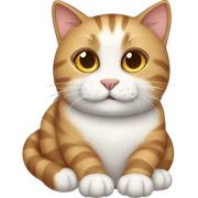 Cozy cat sticker
