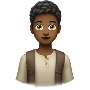 Demetra as a boy sticker