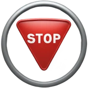 stop sign sticker