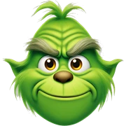 Grinch sticker