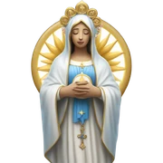 Virgen de fatima sticker